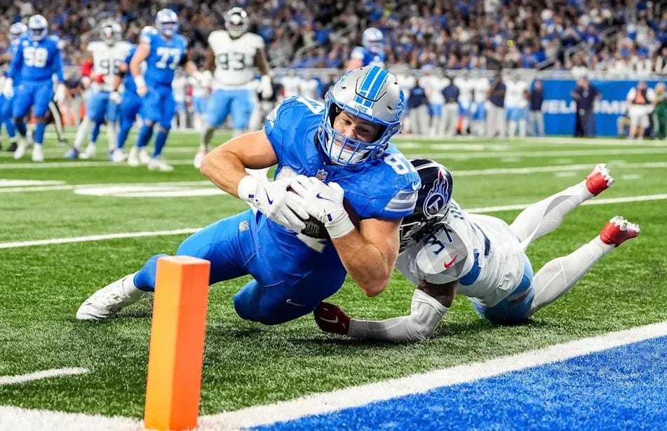 Sam LaPorta, Brian Branch Contract Years Loom Over Lions 2026 Season -  Yahoo Sports