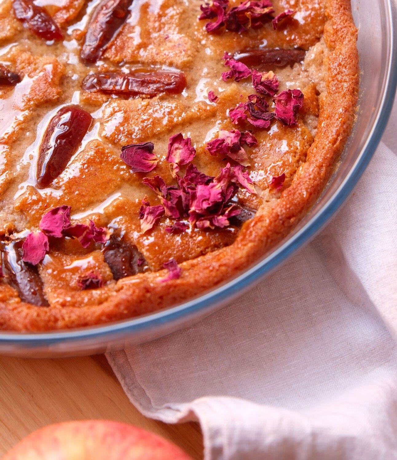 Vegan Date and Apple Cake