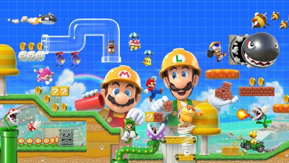 New 'Super Mario Maker 2' Details Spotted Within Japanese Poster