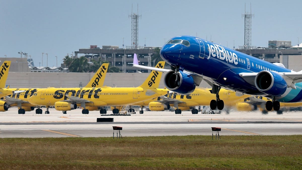 Top airline offers $99 rescue fares as thousands are left stranded by  Spirit shutdown
