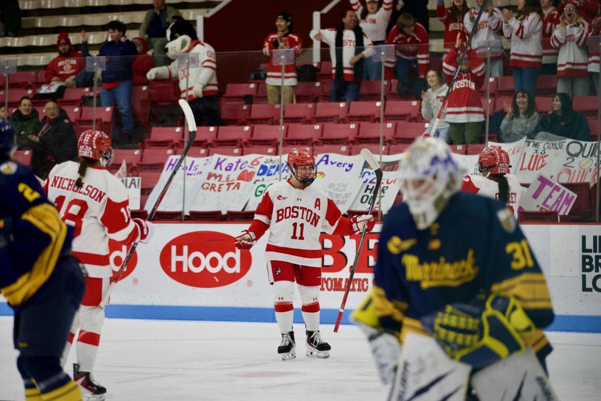 BU sweeps Merrimack with 3-1 win: Takeaways