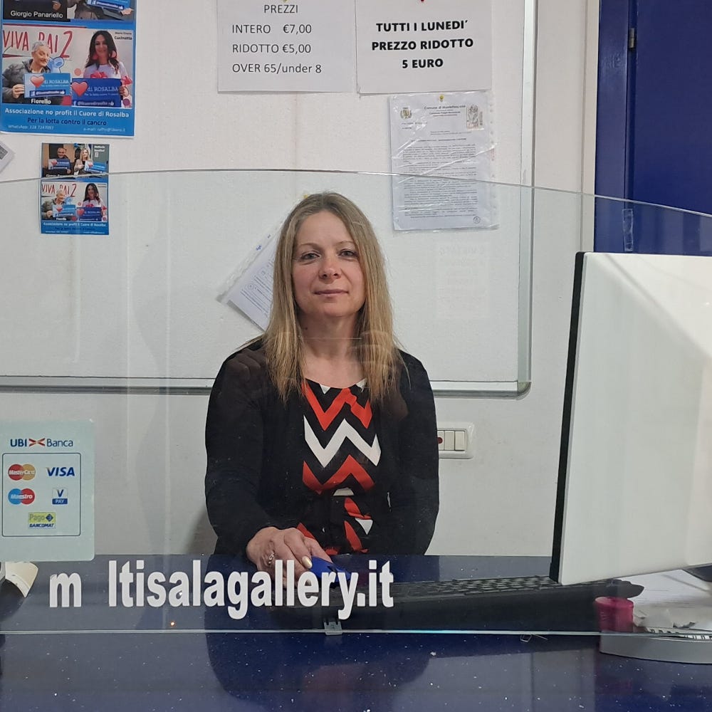 Stefania Bonifazi gestisce da due anni il Cinema Multisala Gallery di Montefiascone