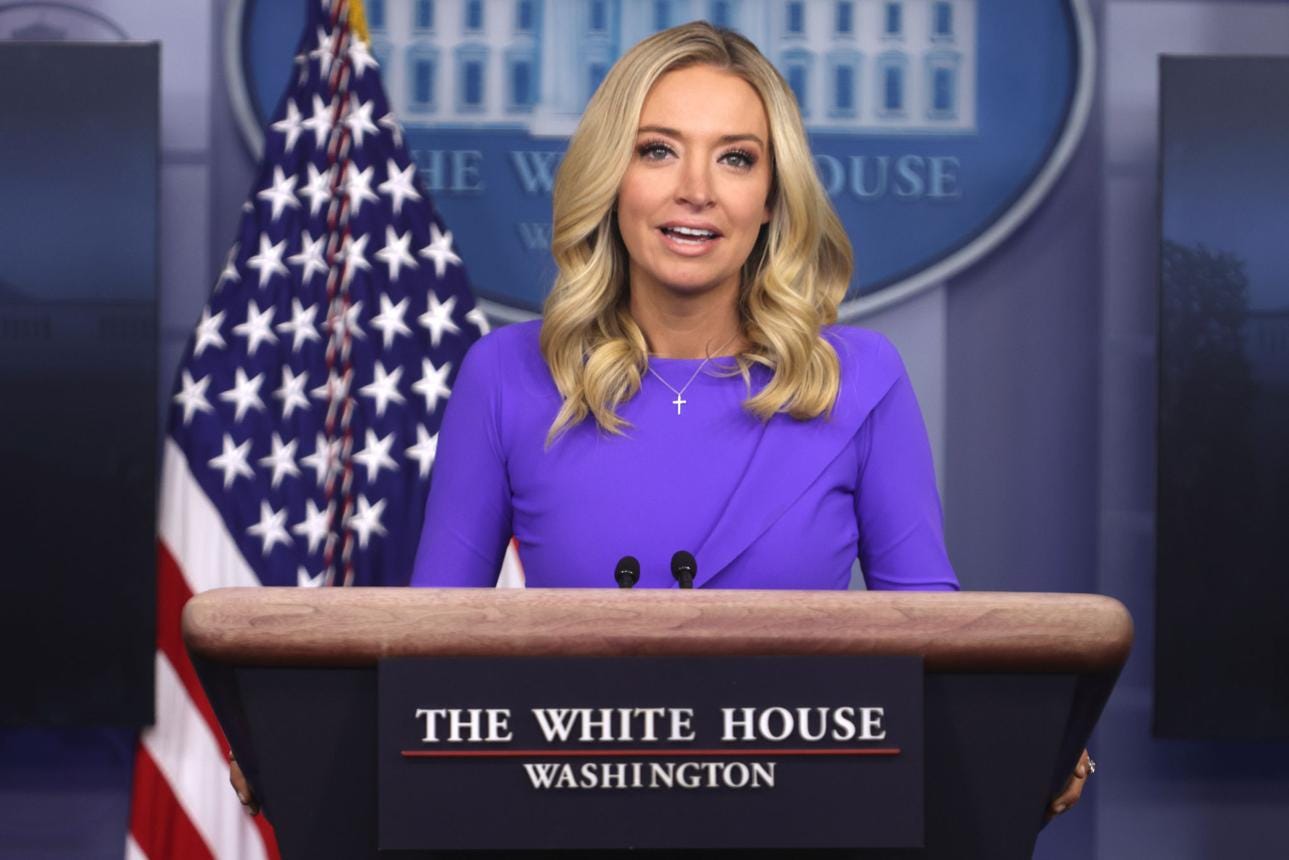Press Secretary Kayleigh McEnany Holds Briefing At The White House