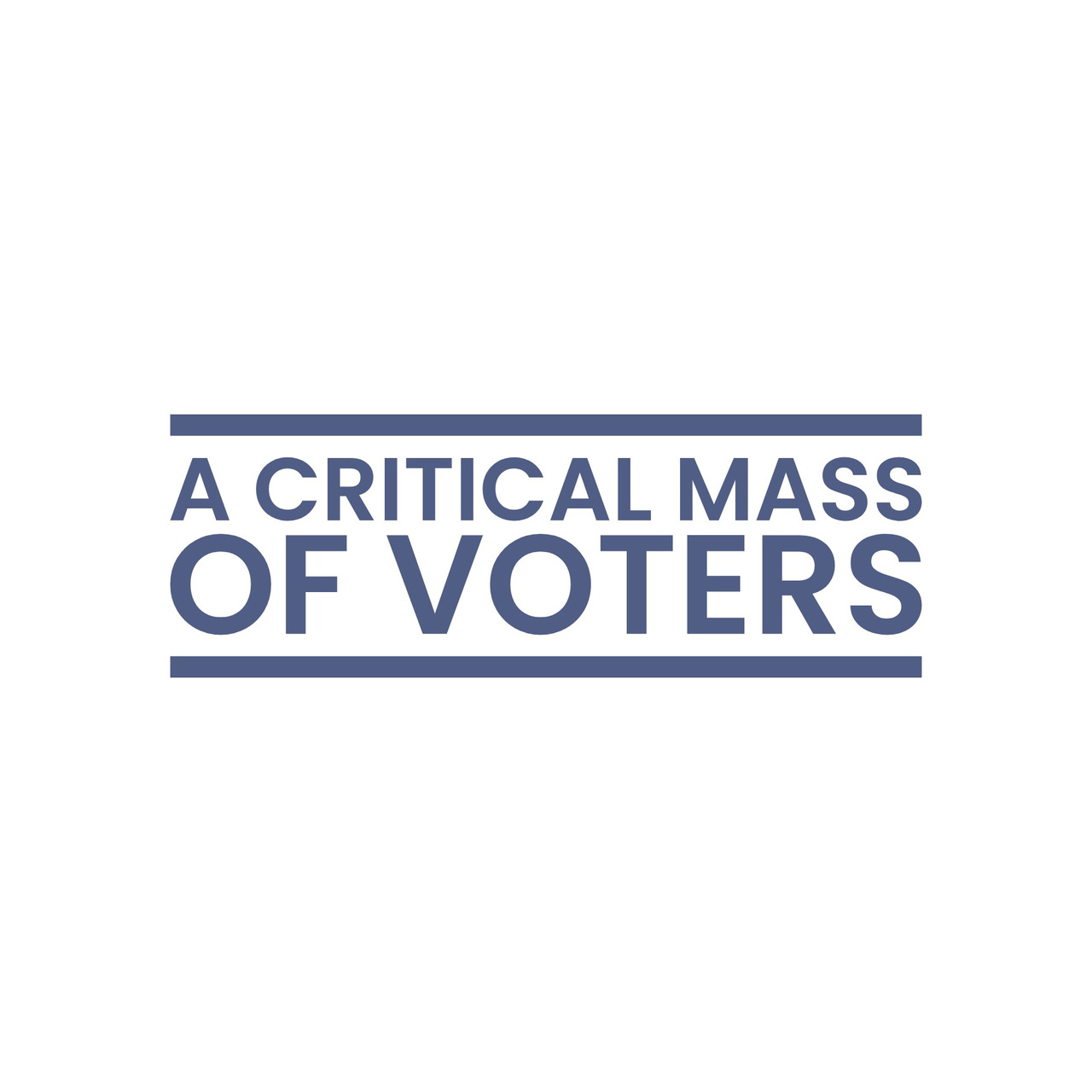 A Critical Mass of Voters