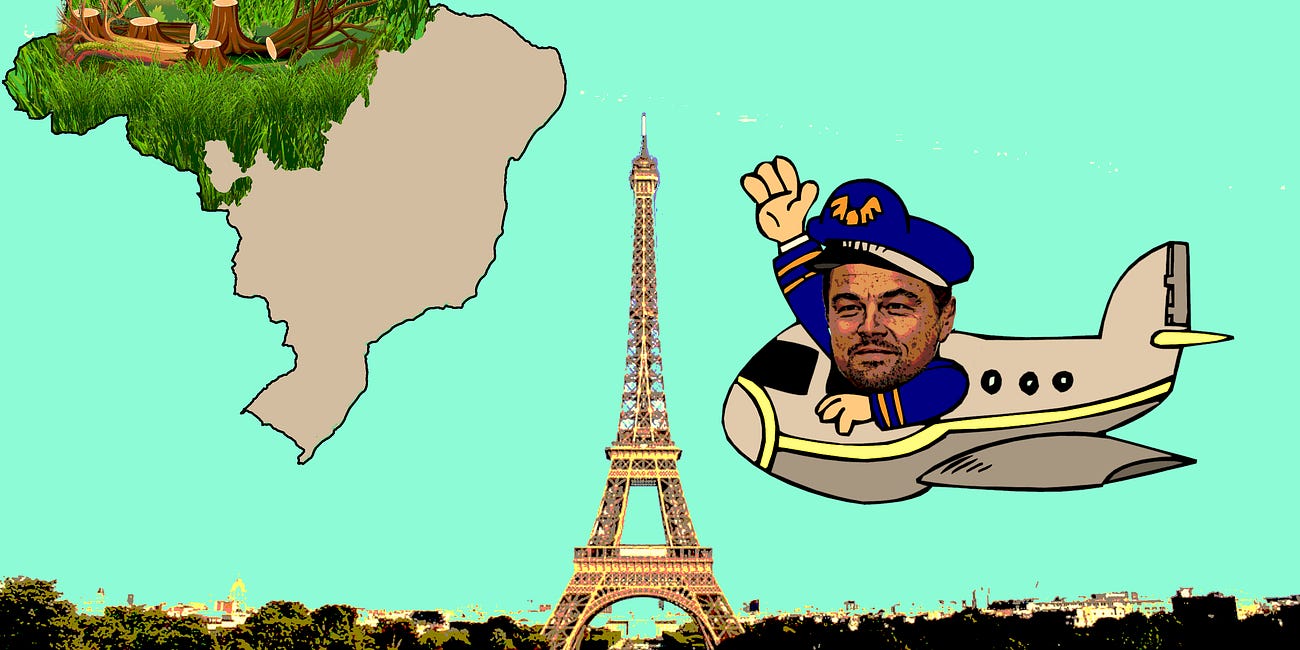 Recorde no desmatamento na Amazônia: Cadê DiCaprio e Greta?