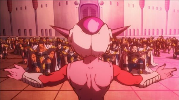 Could all the Saiyans from Planet Vegeta in DBZ kill Frieza in their Oozaru  forms? - Quora