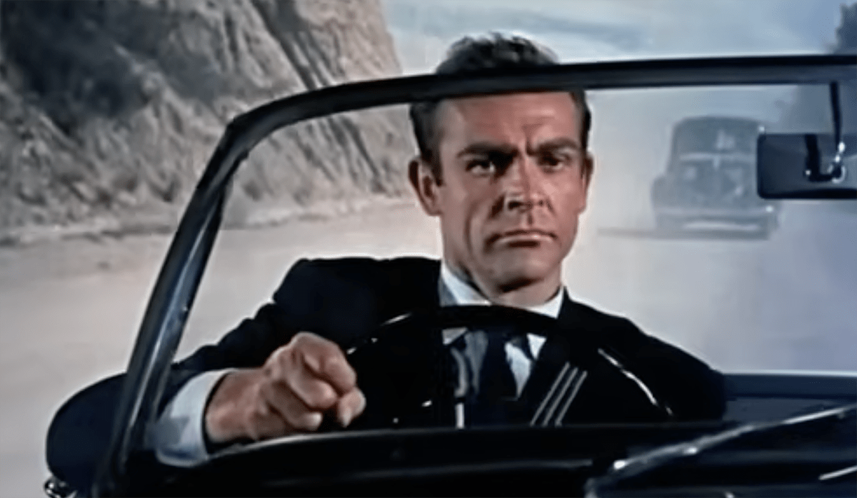 James Bond comic strip — Rotten Tomatoes Classic Trailers / YouTube.com James Bond comic strip — Rotten Tomatoes Classic Trailers / YouTube.com