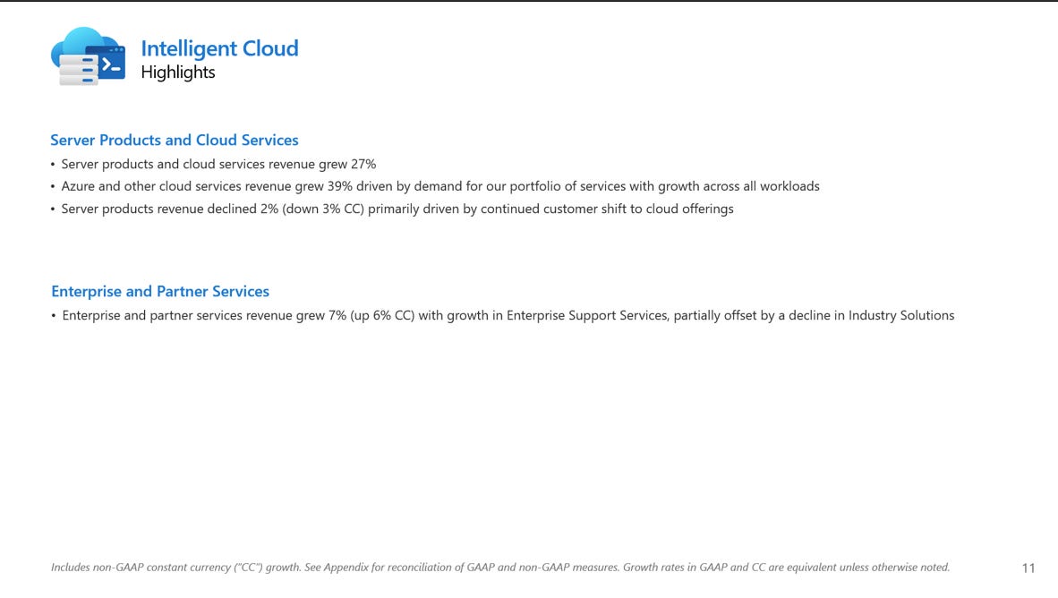 微軟#MSFT Q4 財報分析- 大叔美股筆記Uncle Stock Notes