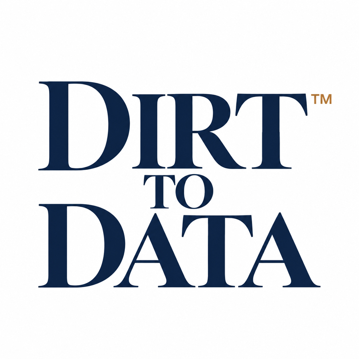 Dirt to Data logo