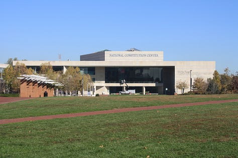 photos of Constitution Center, Liberty Bell Pavilion and Visitor Center