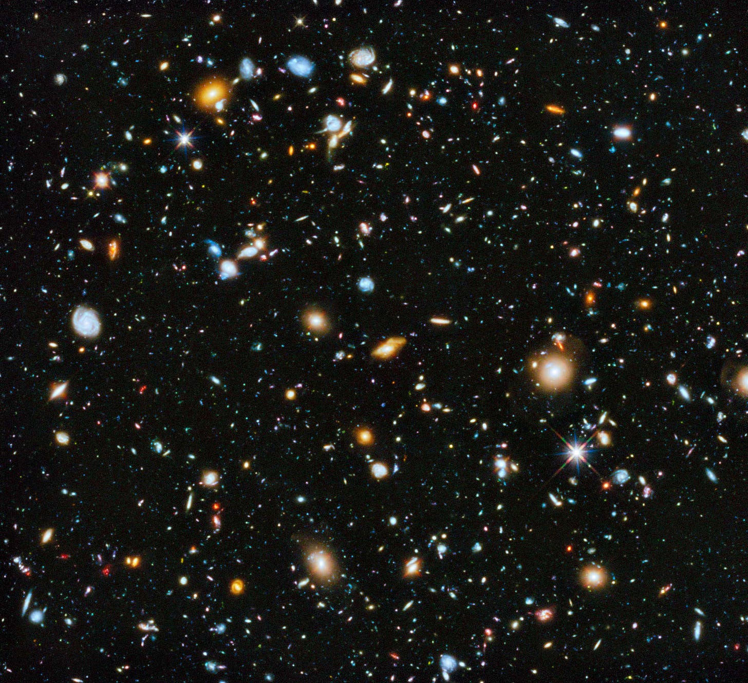 Among Hubble's most colorful deep space images ever captured Among Hubble's most colorful deep space images ever captured