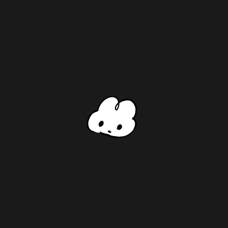 This may contain: a black background with a white cloud on it This may contain: a black background with a white cloud on it