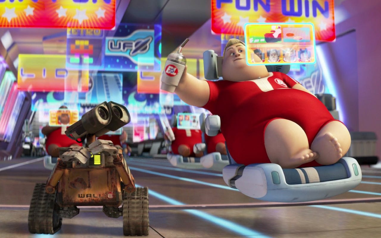 A Premonition from Wall-E. “You cannot argue against the ...