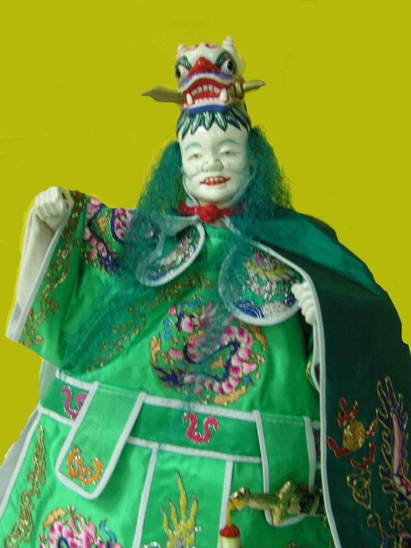 布袋戲舞台與觀眾｜來源：國立傳統藝術中心《傳藝 online》（官方圖）
