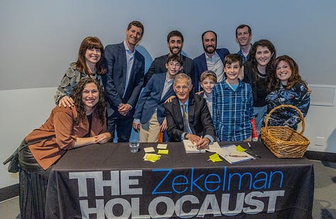 A gallery of images from the Dual Identities launch event at the Zekelman Holocaust Center
