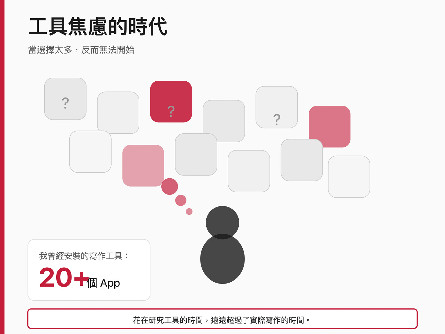 工具焦慮的時代:我們在數位工具的海洋中迷失方向 工具焦慮的時代:我們在數位工具的海洋中迷失方向
