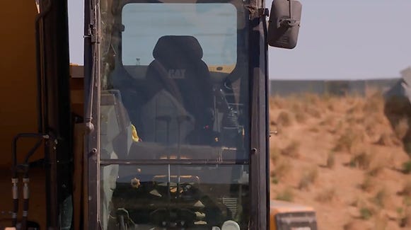 Bedrock Robotics digger image