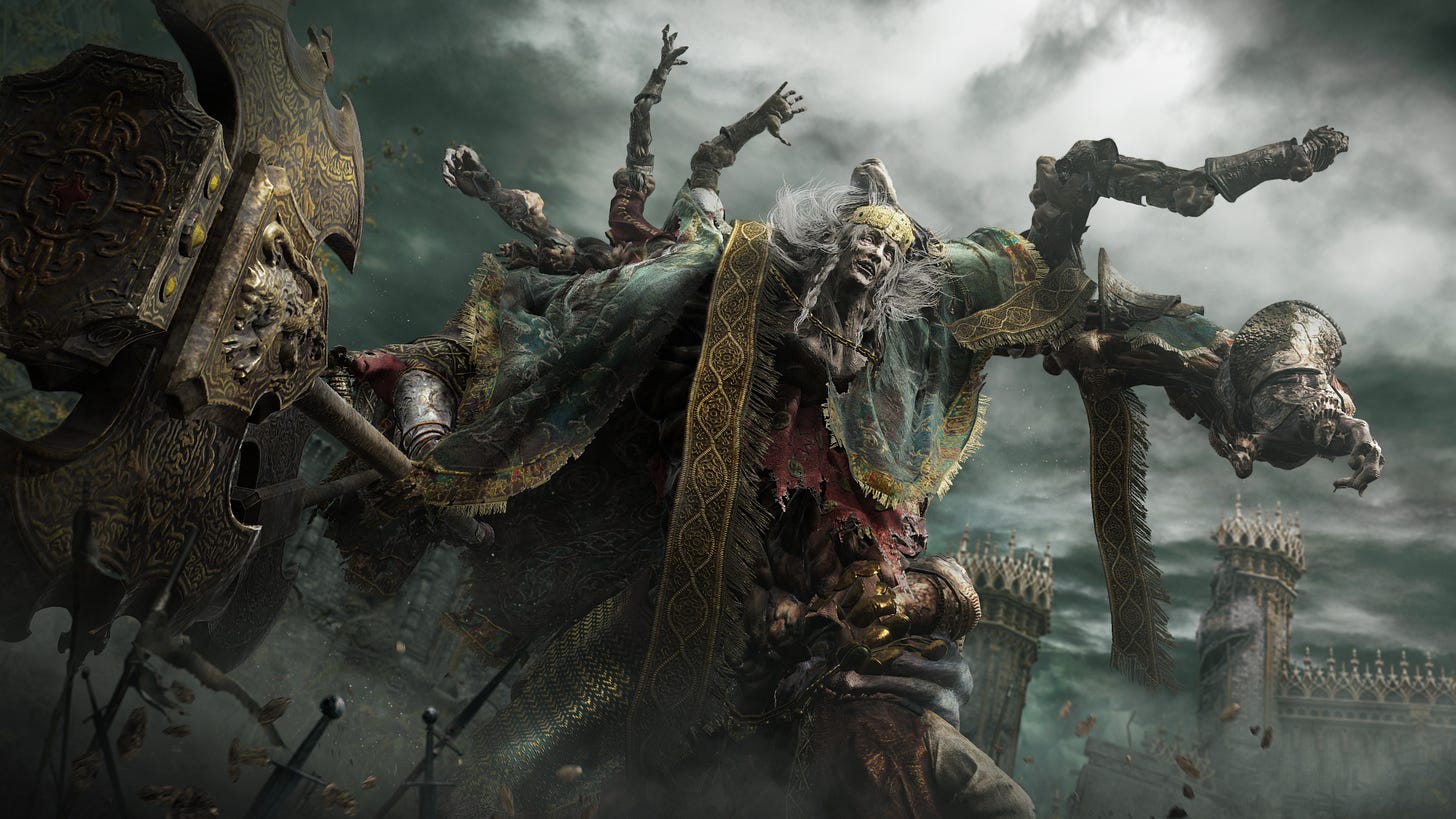 Godrick the Grafted. From Elden Ring Wiki