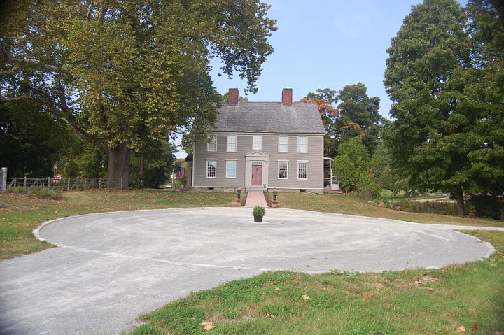Colonial Farm Landscape
