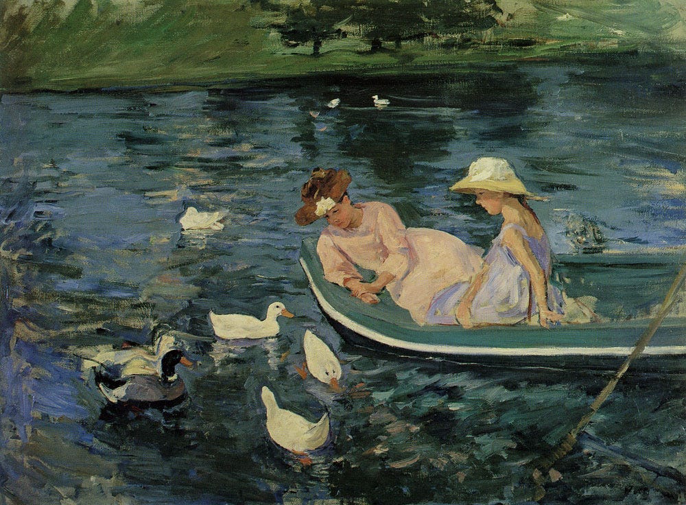 Mary Cassatt - Summertime