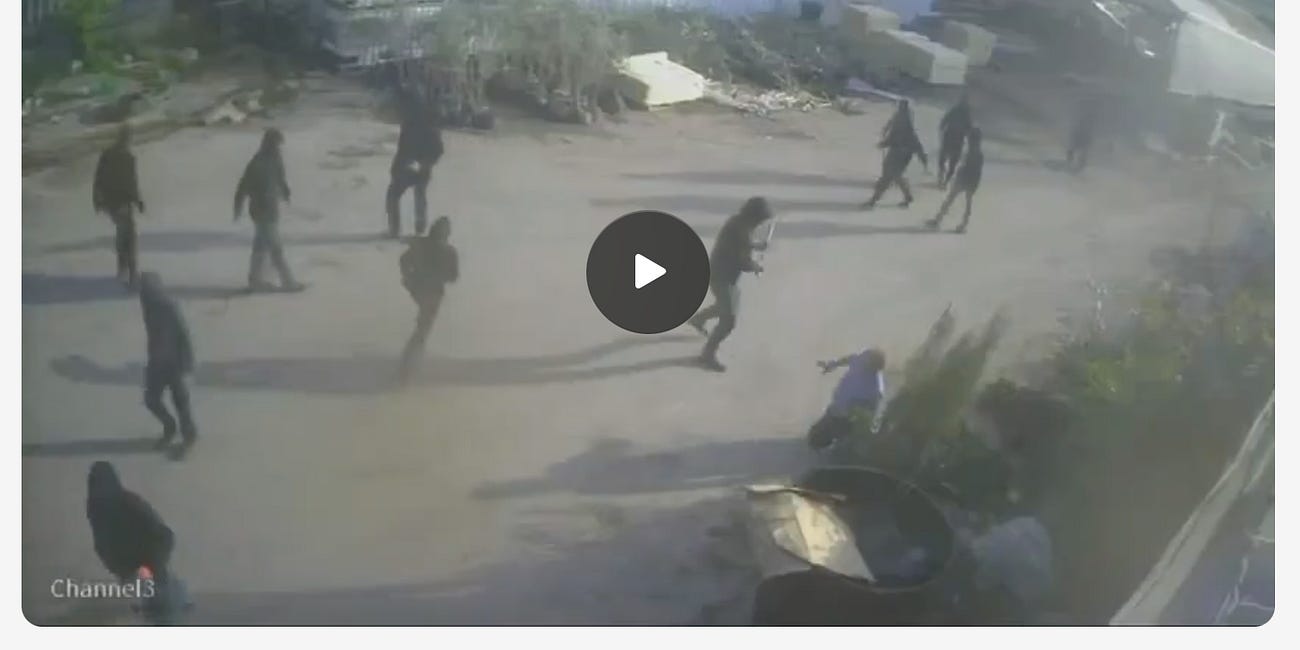 💔👴🏽 12 Masked Israeli Bigots Nearly Beat a Deaf Palestinian Elder to Death. It's Like the Rodney King Beating All Over Again.