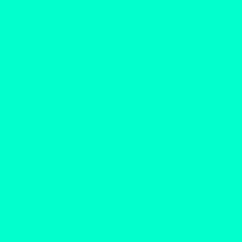 A blue-green square, which the researchers claimed is the closest colour match they have to olo A blue-green square, which the researchers claimed is the closest colour match they have to olo