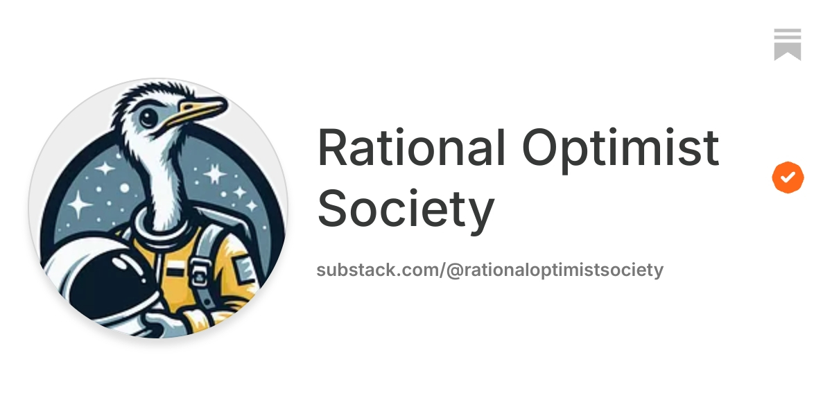 Rational Optimist Society | Substack
