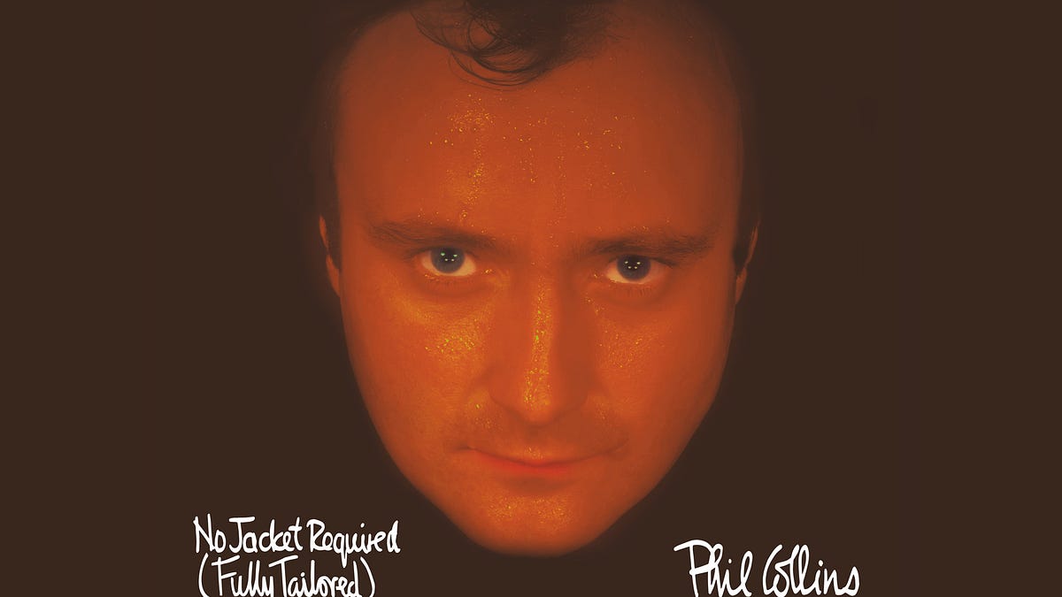 US盤 Phil Collins / No Jacket Required LP Music: Phil Collins – 'No Jacket Required (Fully Tailored)'