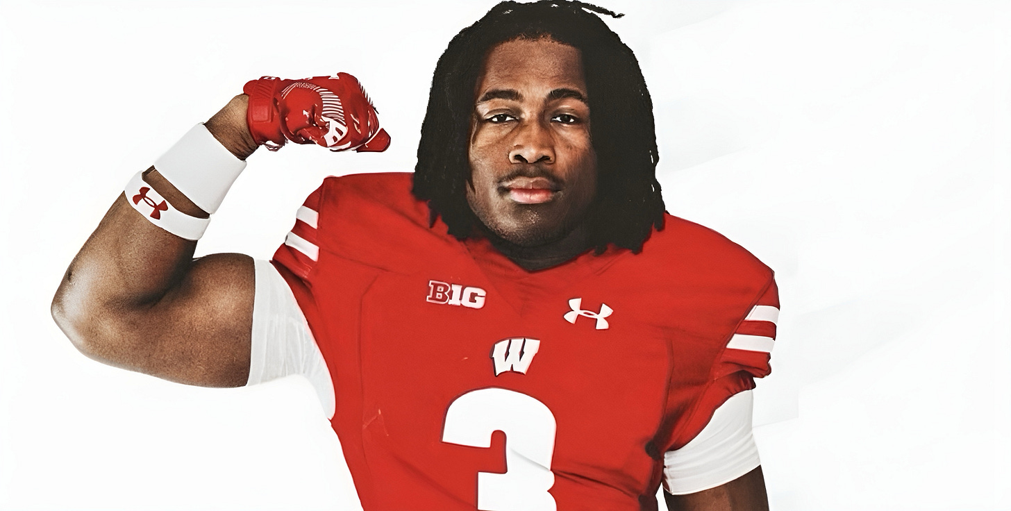 Wisconsin Badgers transfer RB Abu Sama III.