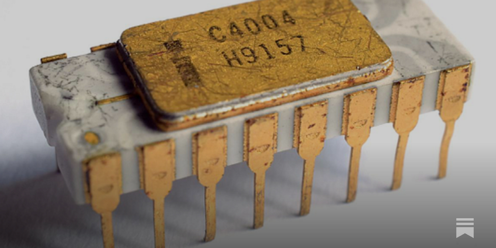 マイクロコンピュータの誕生 わが青春の4004 世界最初のマイクロプロセッサ Intel 4004 が当研究所に！ | 