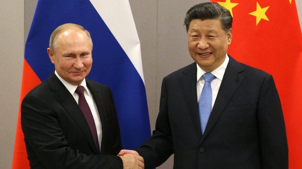 Putin-Xi talks: Russian leader reveals China's 'concern' over Ukraine - BBC News