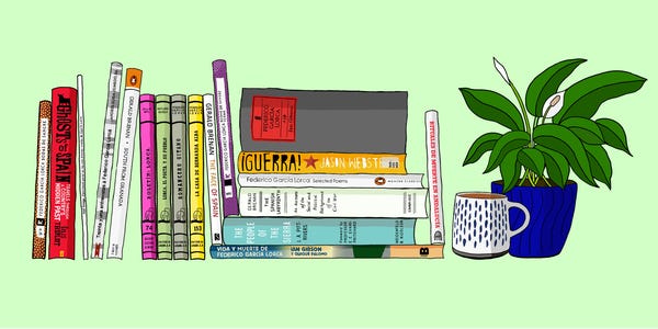 Books, books and more books. This took a long time to create.