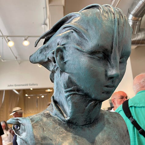 Gallery art from Arts League of Lowell Sculpture 2024 show