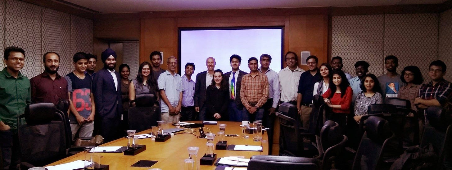 May be an image of 12 people, including Samar Sikka and people smiling