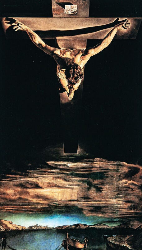 Salvador Dalí | Christ Of St. John Of The Cross. (1951) | Available for  Sale | Artsy
