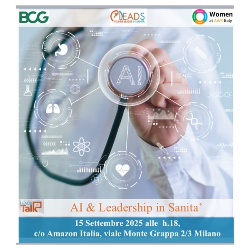 Immagine di copertina per AI & Leadership stories in Healthcare