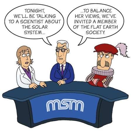 Have you any examples of false equivalence (false balance) in journalism? Have you experienced this and, if so, how did you deal with it? We are putting together a training module for Have you any examples of false equivalence (false balance) in journalism? Have you experienced this and, if so, how did you deal with it? We are putting together a training module for