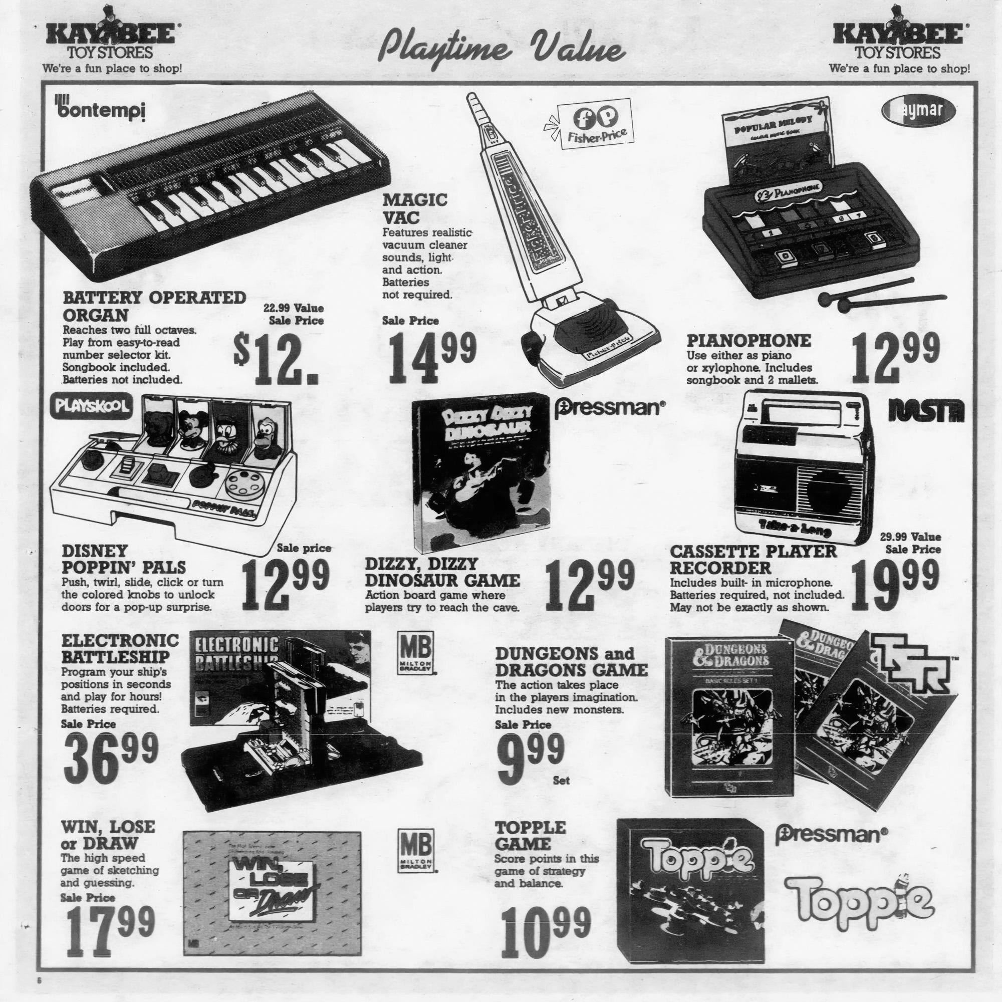 Kay-Bee Toy Stores' 1987 Christmas in October