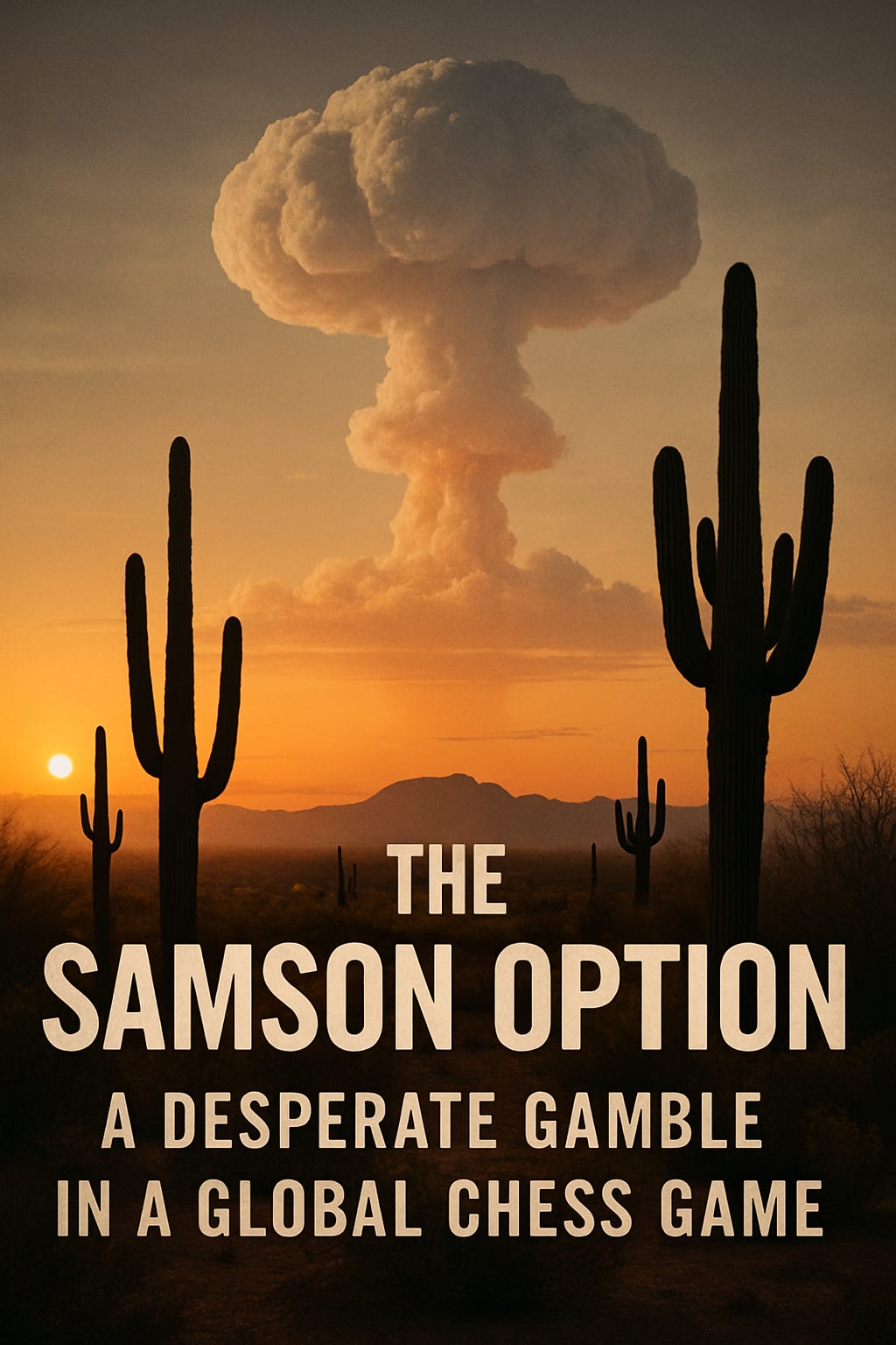☢️ The Samson Option: Israel's Nuclear Chess Game in the Middle East as ...