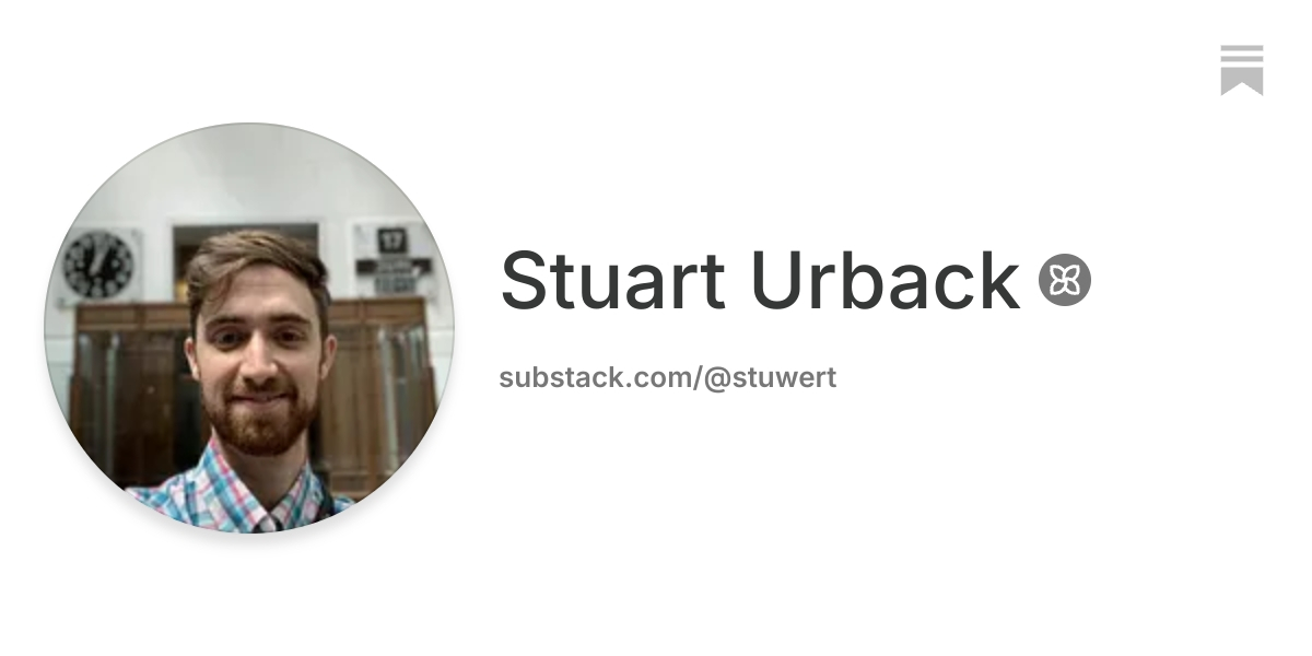 Stuart Urback | Substack