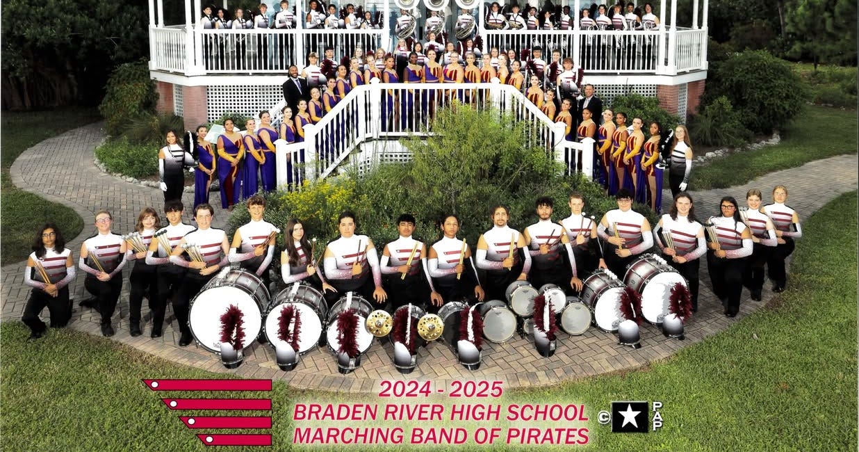 Braden River High Marching Band Honored for State Championship Victory 