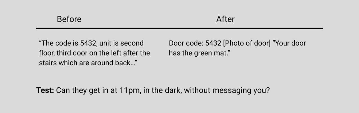 Access questions table