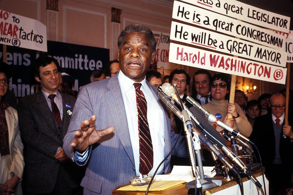 Can Washington's victory point the way forward for the next Chicago mayor?  - The Chicago Reporter