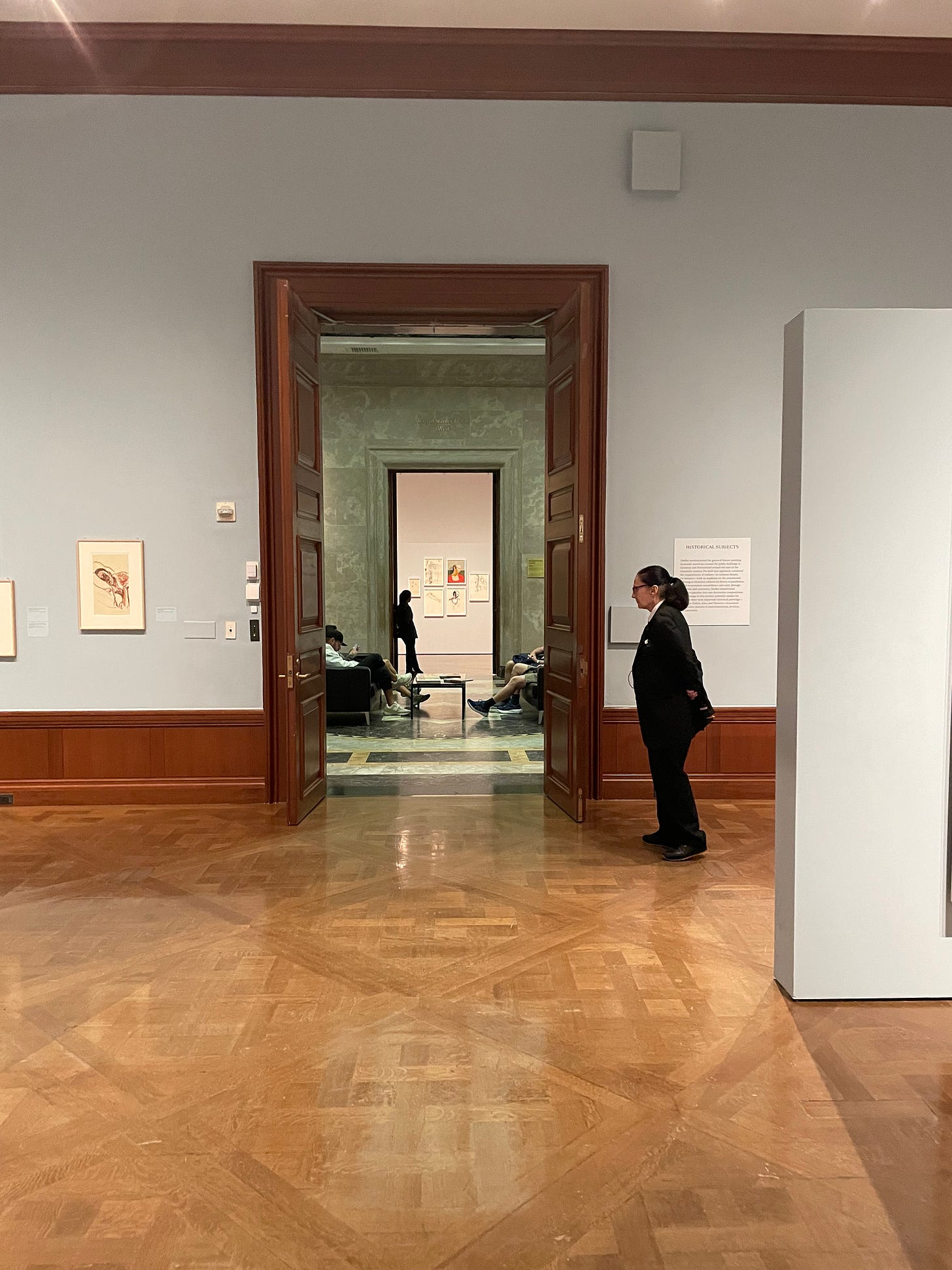 A look into one of the Morgan's exhibition galleries