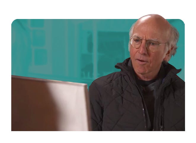 Larry David Hated My Caricature of Him.