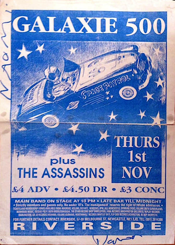 Signed poster (photo: Steve Johnson)