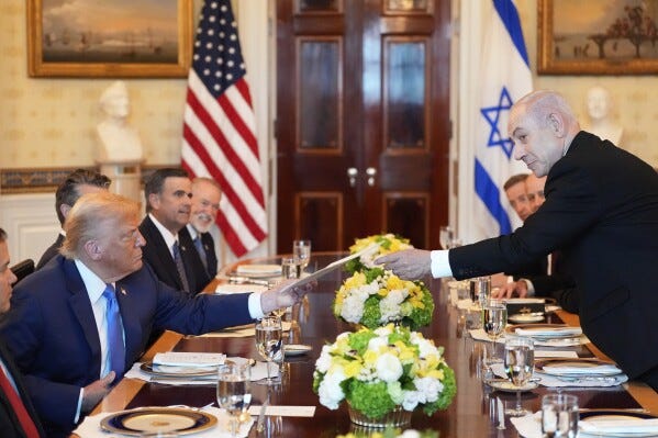 As Trump seeks peace, Netanyahu leaves Washington without Gaza breakthrough | AP News As Trump seeks peace, Netanyahu leaves Washington without Gaza breakthrough | AP News