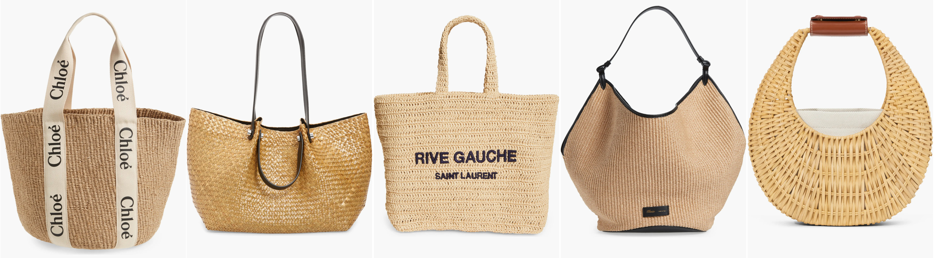 euro summer style - straw bags
