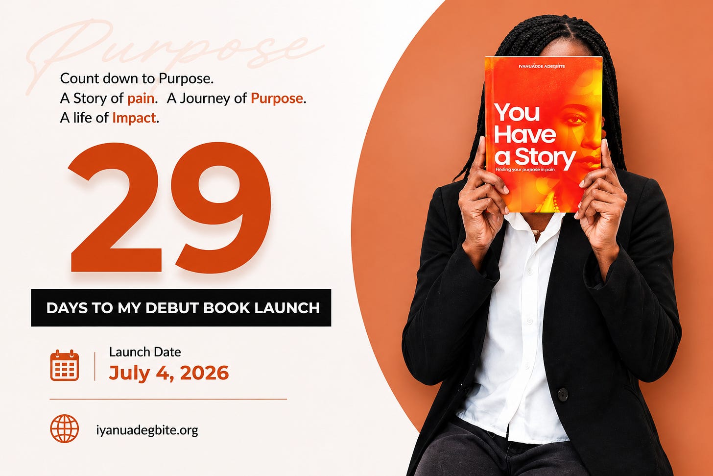 29 Days to My Debut Book Launch: What This Journey Has Taught Me