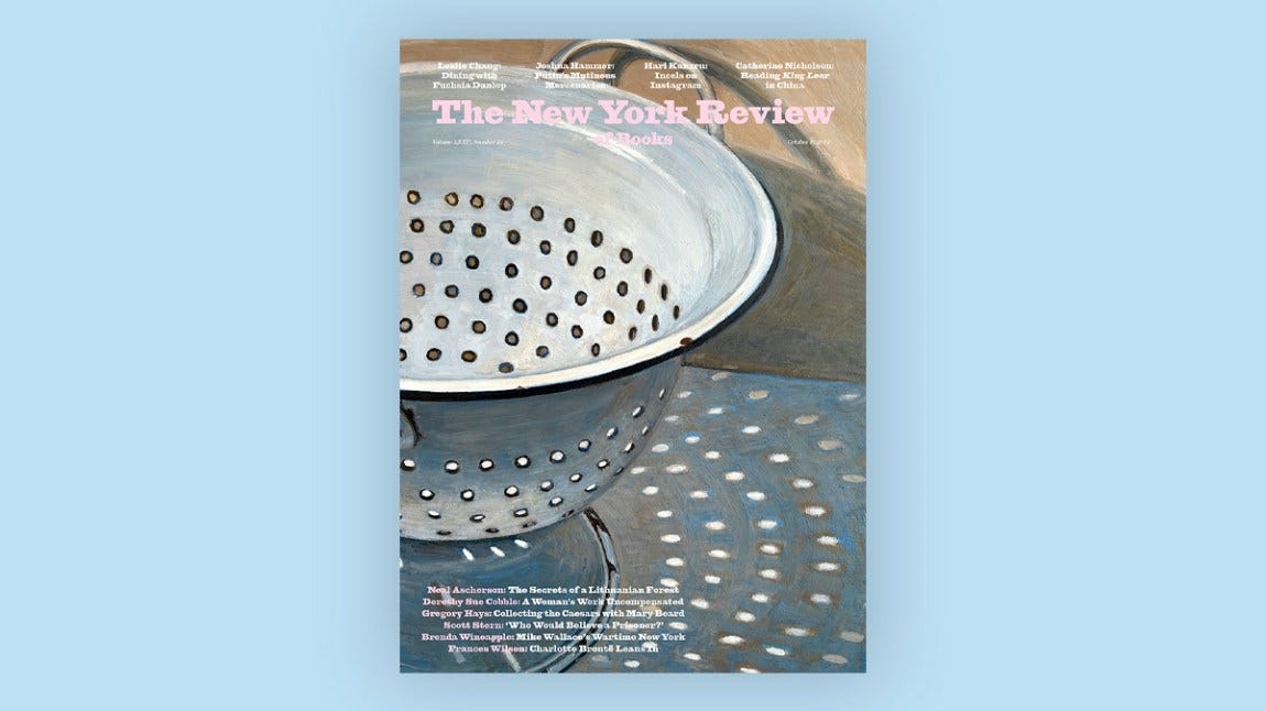 NYR October 9, 2025 cover NYR October 9, 2025 cover